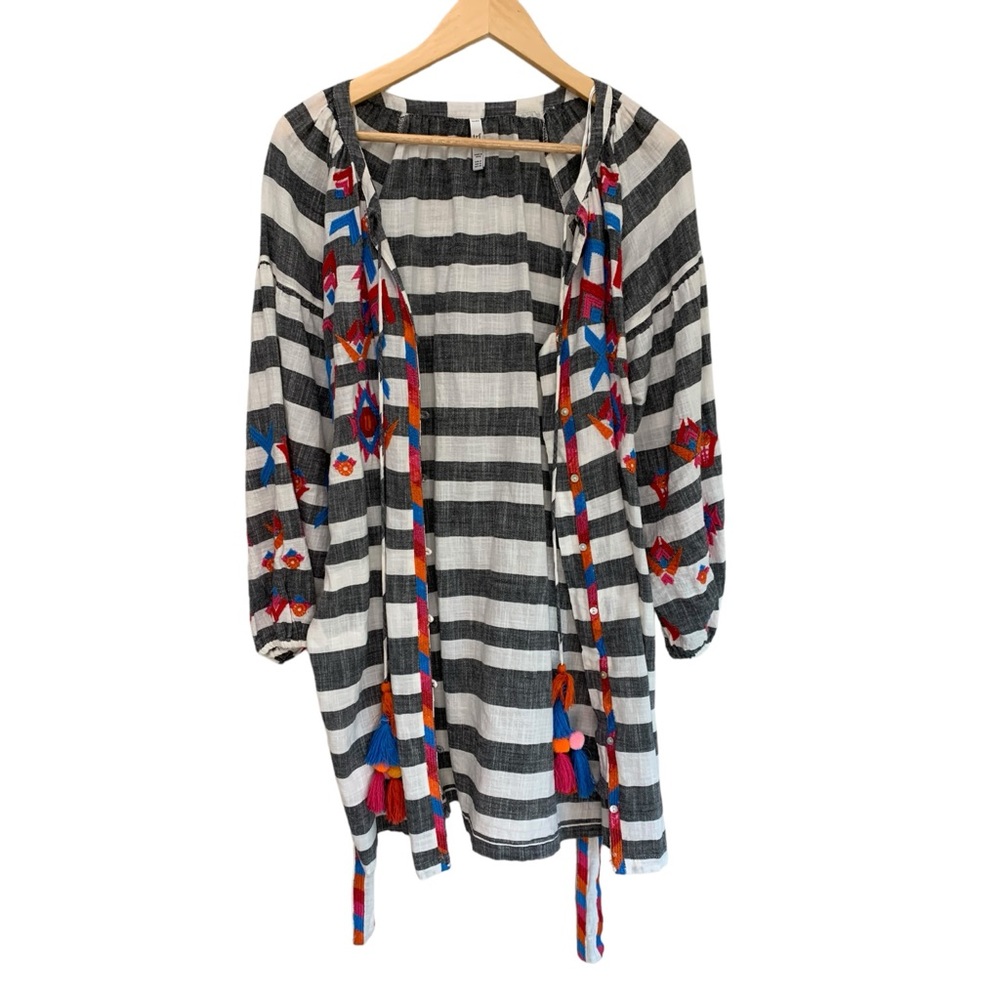 NWOT Zara TRF Collection Embroidered Causal Dress size Medium - Picture 3 of 17